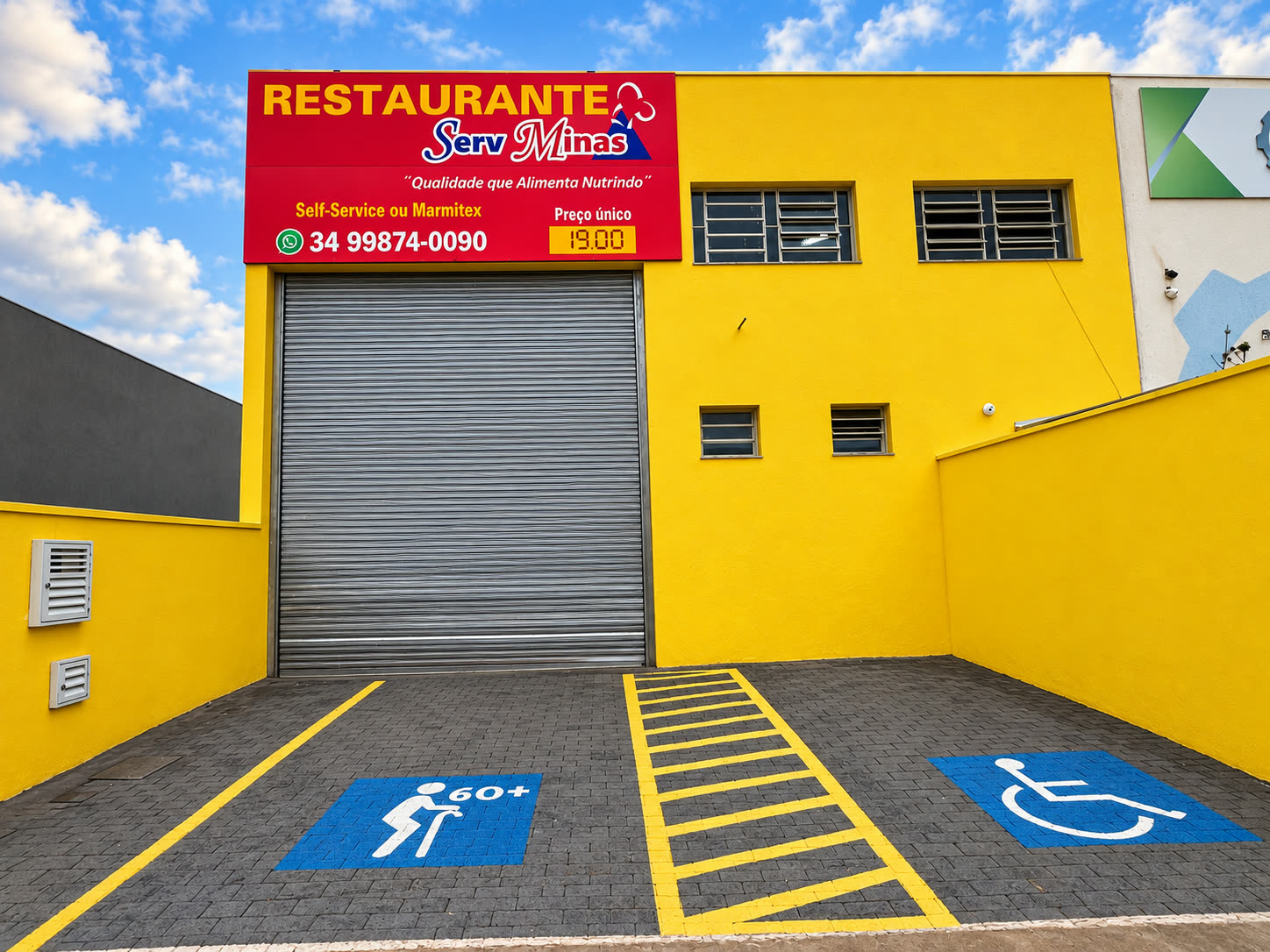 Fachada Serv Minas - Laranjeiras
