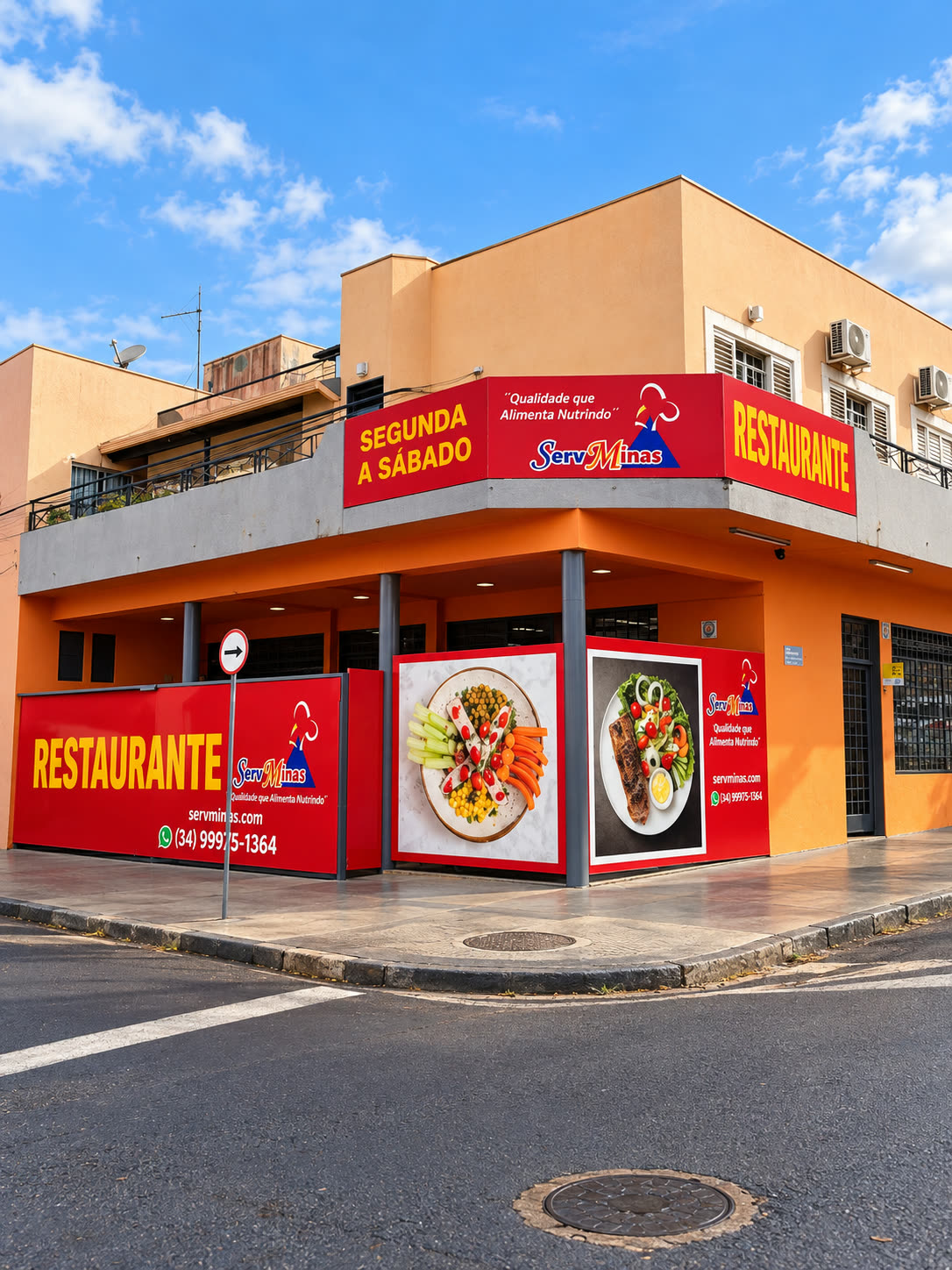 Fachada Serv Minas - Mercês