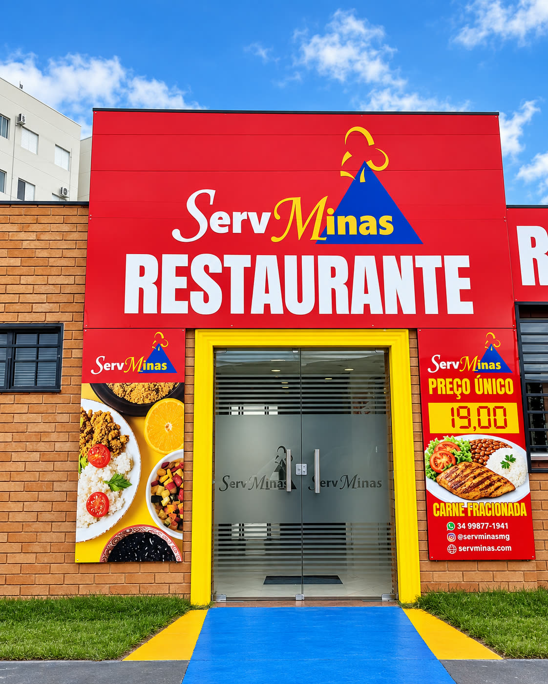 Fachada Serv Minas - Olinda